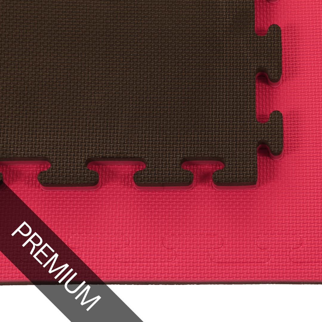 Promat 30mm Red/Black Jigsaw Mats - Standard Finish